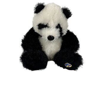 Webkinz Sitting Panda Fuzzy Ganz